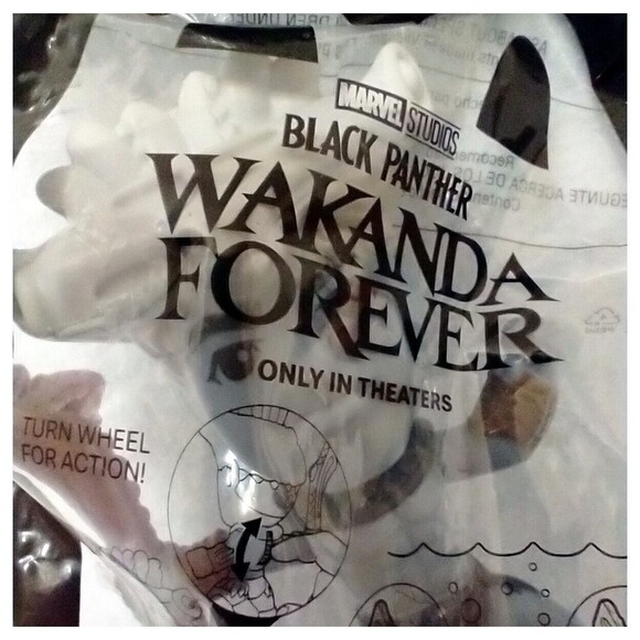 2022 Attuma Black Panther Wakanda Forever Mcdonalds Happy Meal Toy - Picture 4 of 5